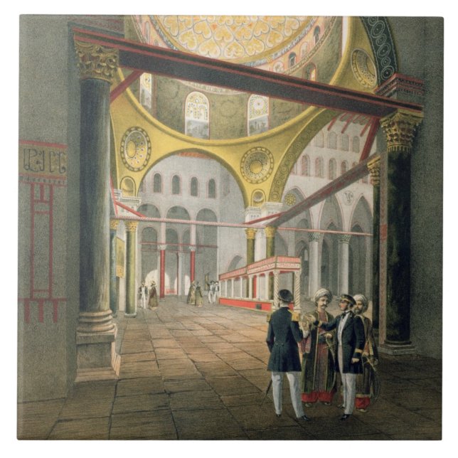 Carreau L'EL Aksa de mosquée, des "souvenirs de (Devant)