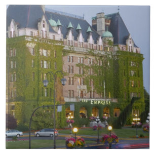 Carreau L'Empress Hotel au port intérieur de