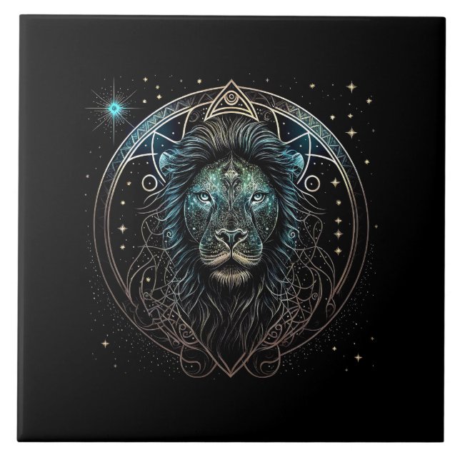 Carreau Leo le lion (Devant)