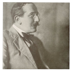 Carreau Léon Bakst (1866-1924), peintre russe, portrait