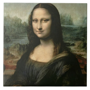 Carreau Leonardo Vinci Mona Lisa, c.1503-6