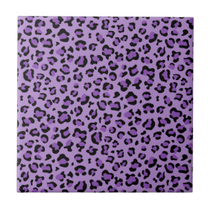 Carreau Leopard Print, Léopard Spots, Purple Leopard