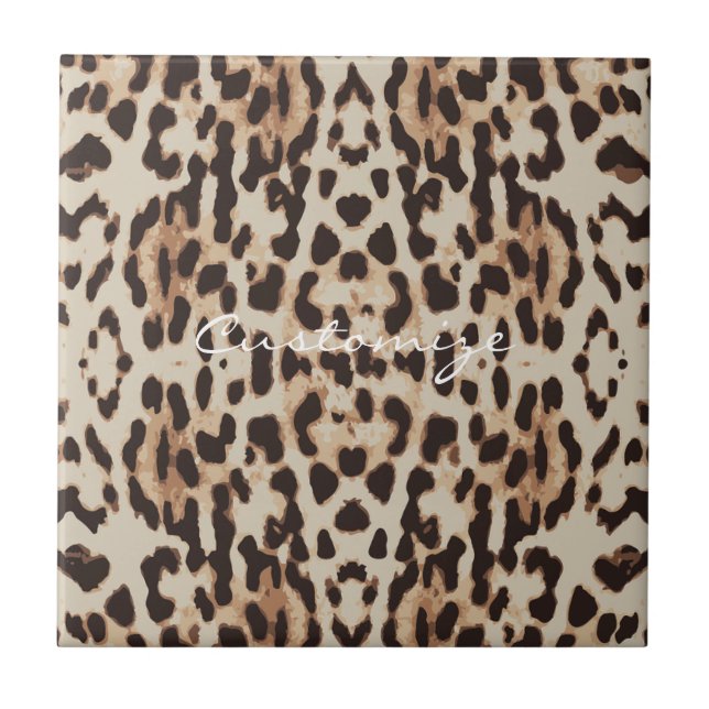Carreau Leopard Spots Motif Thunder_Cove (Devant)