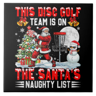 Carreau L'équipe de Disc Golf est sur la liste de Noël de