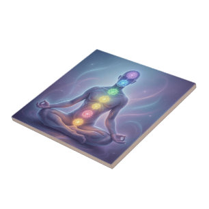 Carreau Les 7 chakras