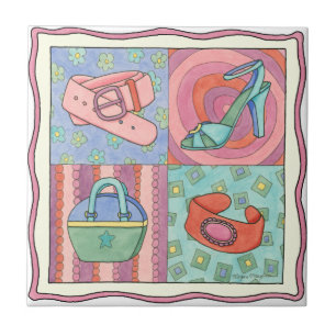 Carreau Les accessoires des femmes par Chariklia Zarris