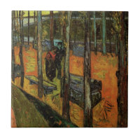 Les Alyscamps (Cimetière) par Vincent van Gogh