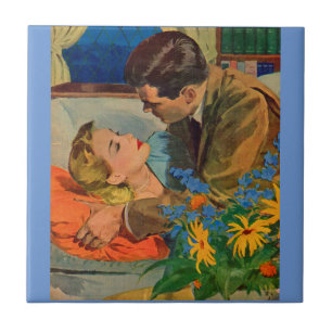 Carreau Les amoureux en amour