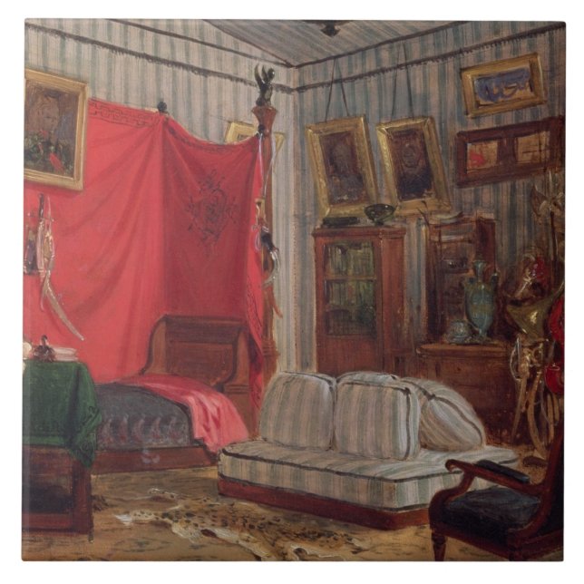 Carreau Les appartements du compte de Mornay, rue de Vern (Devant)
