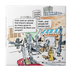 Carreau Les armes à feu ne tuent pas les cadeaux, les Tee 