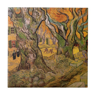 Carreau Les Cantonniers par Vincent van Gogh