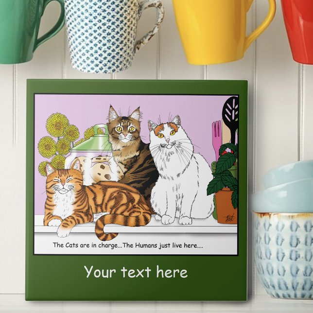 Carreau Les chats sont en charge (Créateur téléchargé)