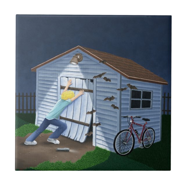 Carreau Les choses qui vont sauter dans la nuit (Devant)