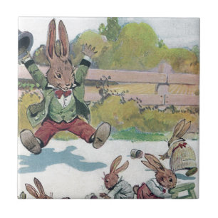 Carreau Les cris ensoleillés de lapin DISPARAISSENT