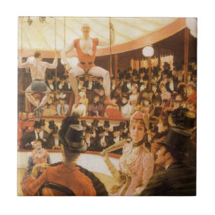 Carreau Les Dames sportives (alias Circus Lover) de James 