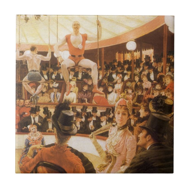 Carreau Les Dames sportives (alias Circus Lover) de James  (Devant)