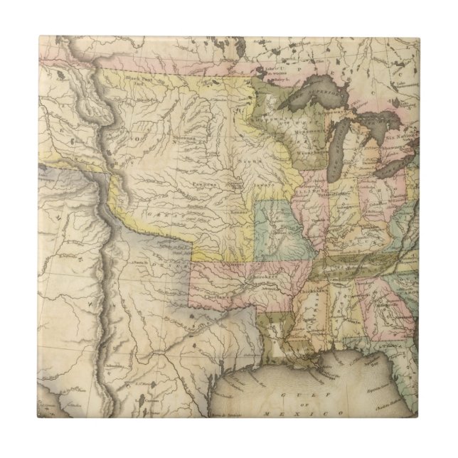 Carreau Les Etats-Unis 29 (Devant)