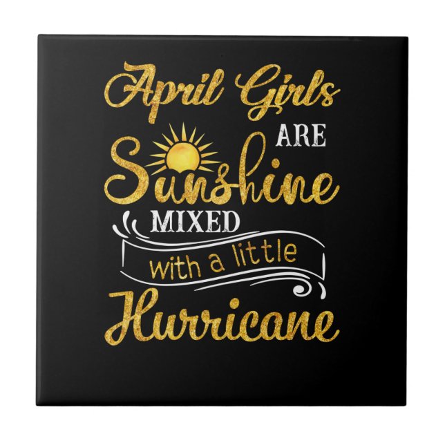 Carreau Les Filles D'Avril Sont Au Soleil Mélangé Par L'Ou (Devant)