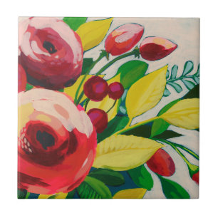 Carreau Les fleurs vivaces