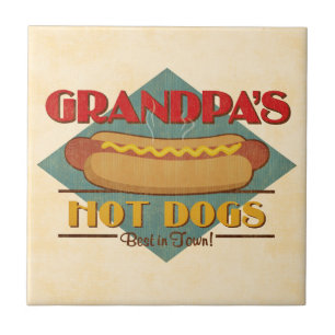 Carreau Les hot-dogs du grand-papa
