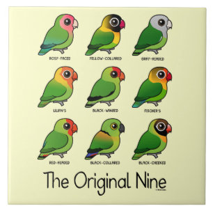 Carreau Les neuf originaux