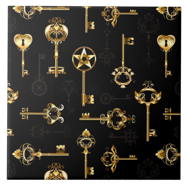 Carreau Les Patters de Seamless avec Golden Keys (Devant)