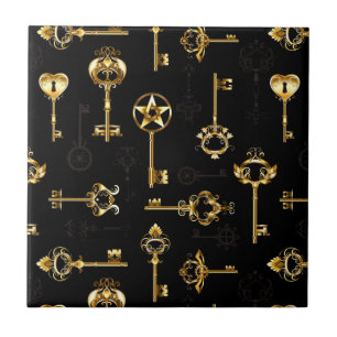 Carreau Les Patters de Seamless avec Golden Keys
