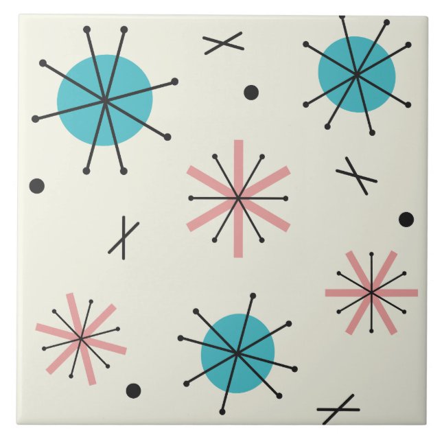 Carreau Les planètes de l'âge atomique (Devant)