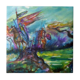 CARREAU LES RIDERS DANS LA TEMPÊTE