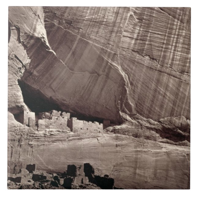 Carreau Les ruines antiques du canyon de Chelle, 1873 (a (Devant)