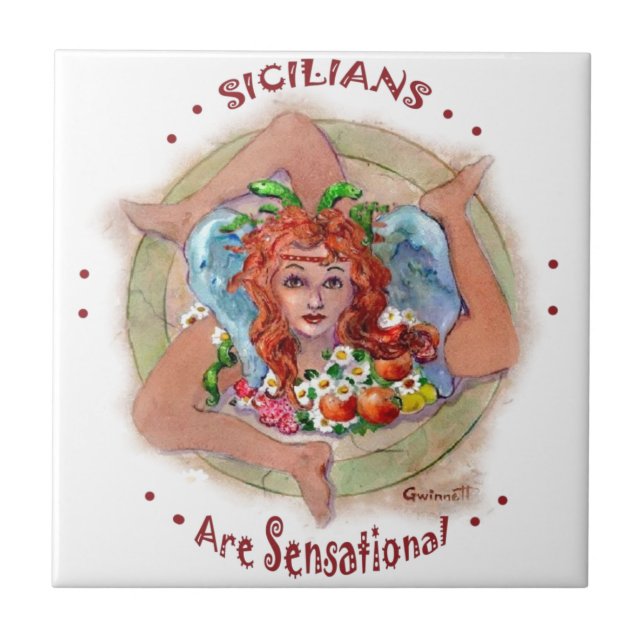 Carreau Les siciliens sont sensationnels (Devant)