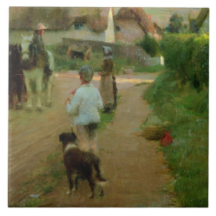 Carreau Les vagabonds, 1888 (huile sur la toile)
