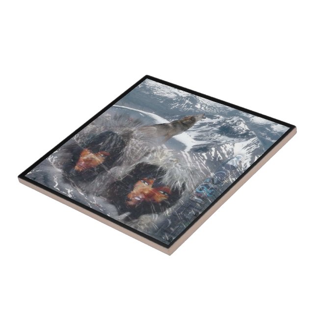 Carreau L'esprit autochtone en Alaska (Côté)