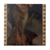 L'étoile du matin par Alphonse Mucha
