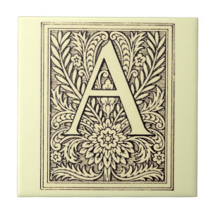 Carreau LETTRE AlphabET A