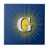 Lettre G - symbole maçonnique