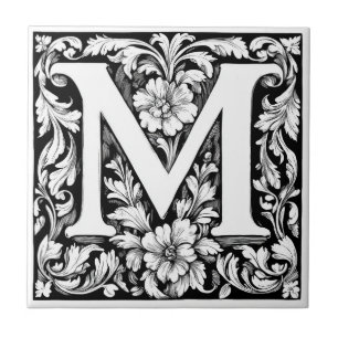 CARREAU LETTRE MOYENNE ÉCLAIRÉE M