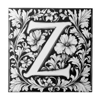 CARREAU LETTRE MOYENNE ÉCLAIRÉE Z