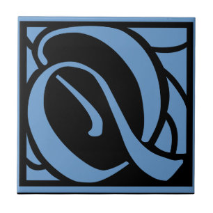 Carreau Lettre Q de monogramme