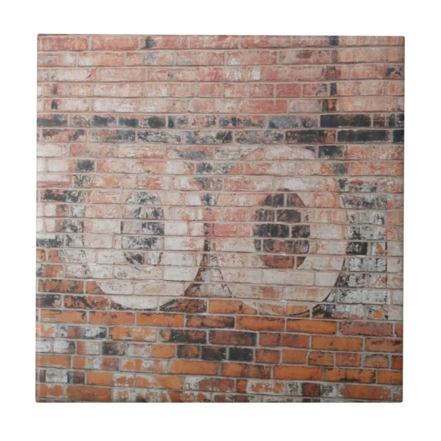 Carreau Lettres de signes fantômes (Devant)