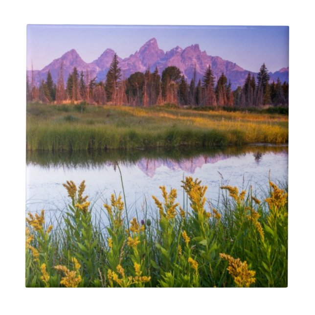 Carreau Lever de soleil de Teton (Devant)