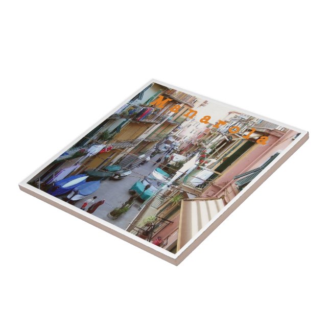 Carreau LGR015 MANAROLA - Vieille Ville - Cinque Terre - (Côté)