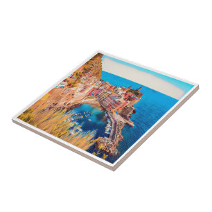 Carreau LGR036 VERNAZZA, Cinque Terre, Italie,