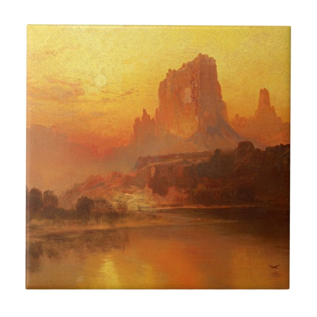 Carreau L'Heure d'or, Moran, 1875 (Devant)