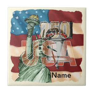 Carreau Liberté USA 250e anniversaire