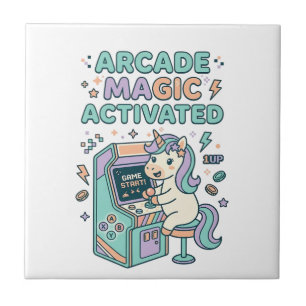 Carreau Licorne Arcade Magie Activée Produit Tendance Grap