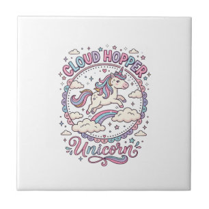 Carreau Licorne Cloud Hopper Licorne Ludique Cadeau Mignon