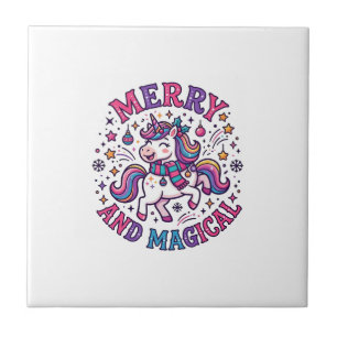 Carreau Licorne Joyeuse et Magique