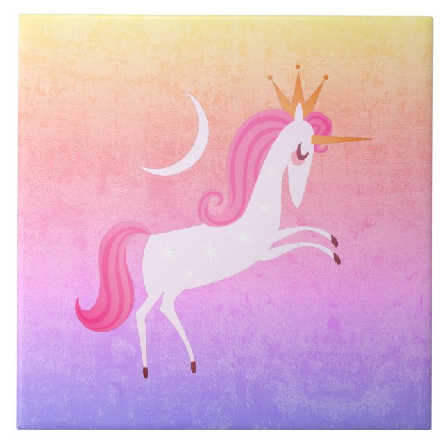 Carreau licorne magique (Devant)