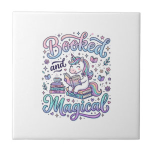 Carreau Licorne Réservée et Idée Cadeau Magique Typographi